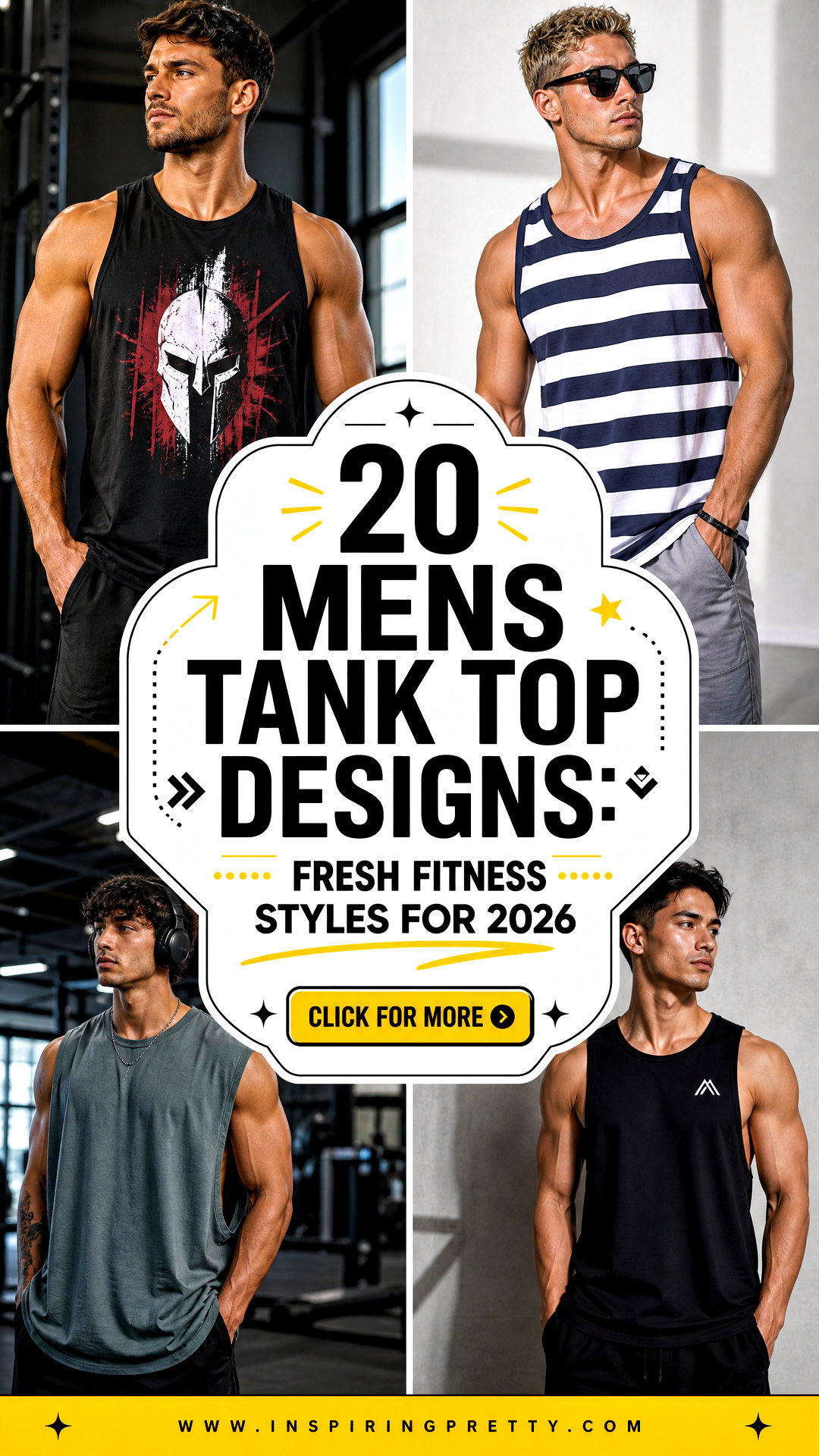 20 Mens Tank Top Designs Fresh Fitness Styles for 2026 - 20 Mens Tank Top Designs: Fresh Fitness Styles for 2026