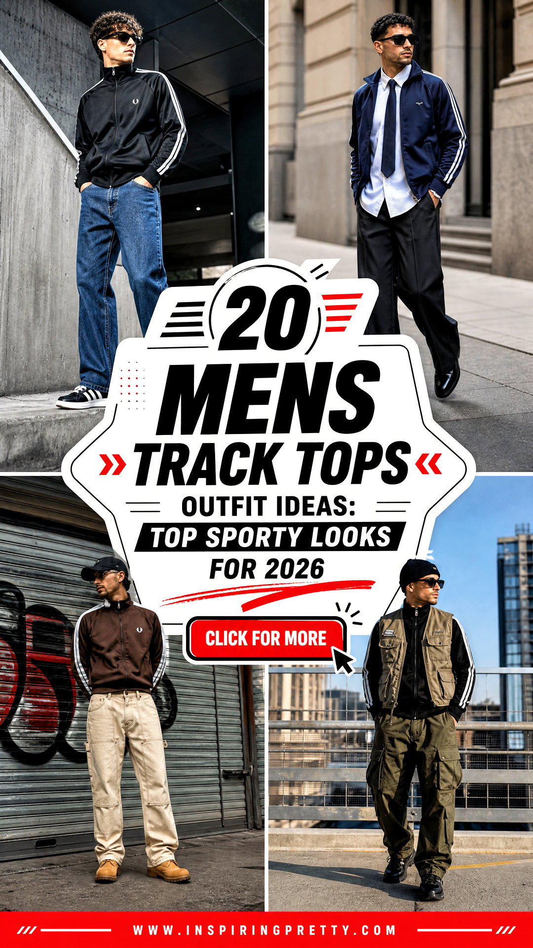 20 Mens Track Tops Outfit Ideas Top Sporty Looks for 2026 - 20 Mens Track Tops Outfit Ideas: Top Sporty Looks for 2026