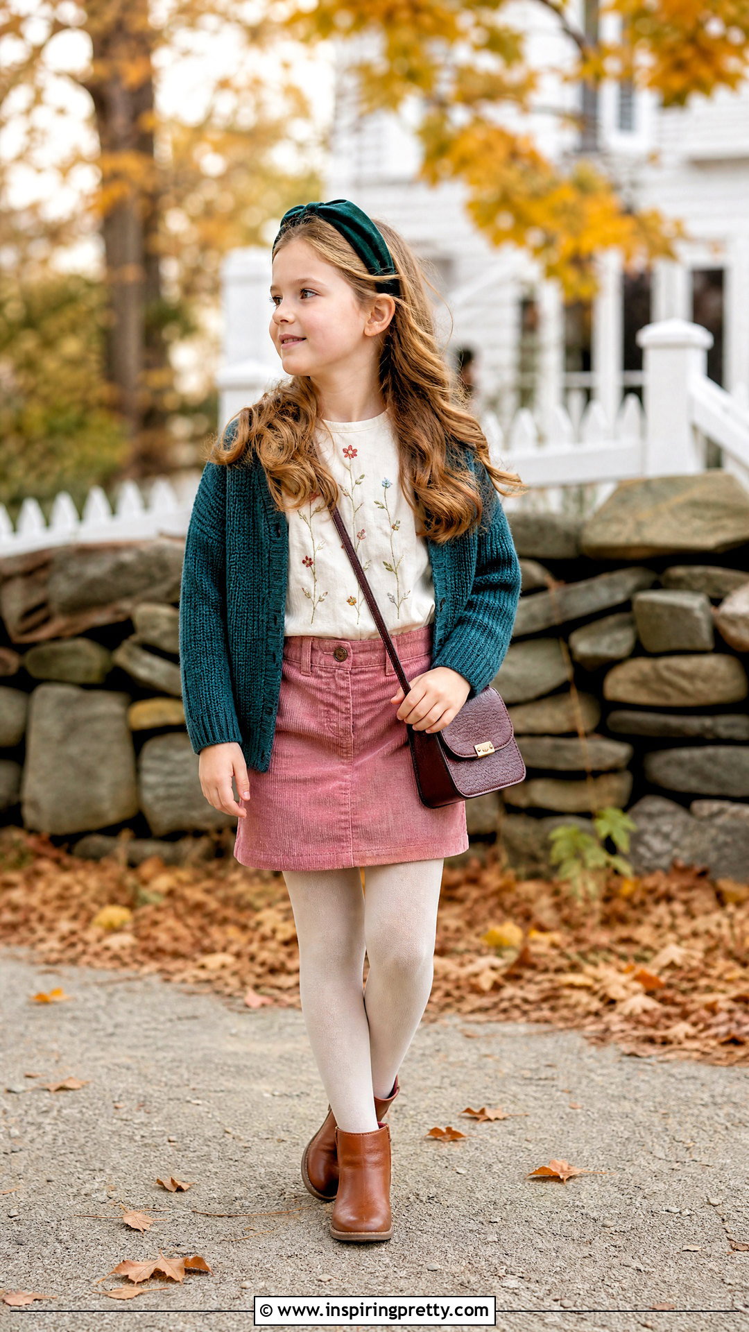 Mermaid Puff Sleeve Top With Corduroy Skirt - 25 mermaid top kids