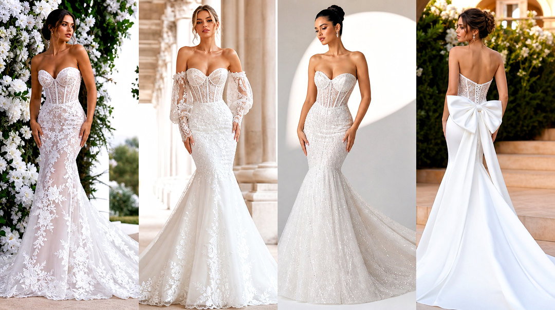 25 Mermaid Wedding Dress With Corset Top Outfit Ideas to Love