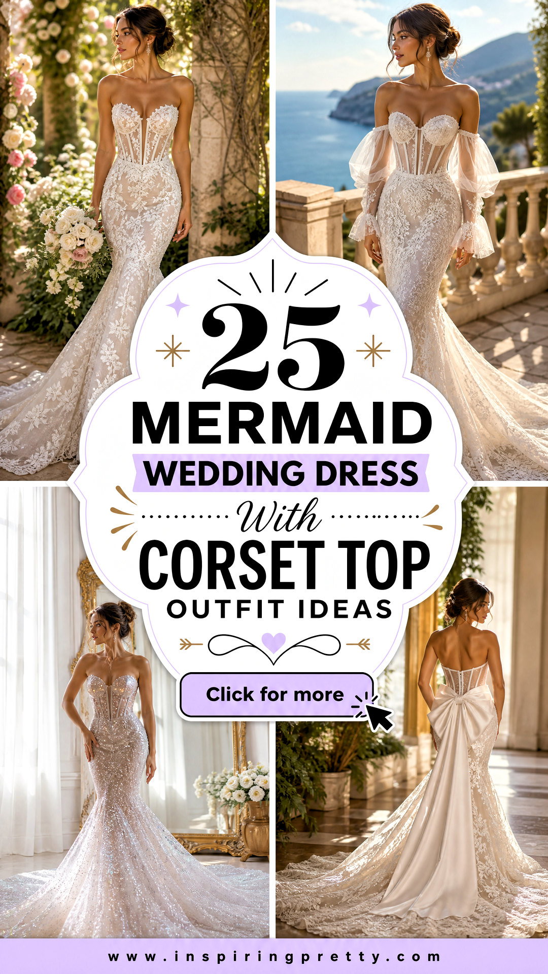 25 Mermaid Wedding Dress With Corset Top Outfit Ideas to Love - 25 Mermaid Wedding Dress With Corset Top Outfit Ideas to Love