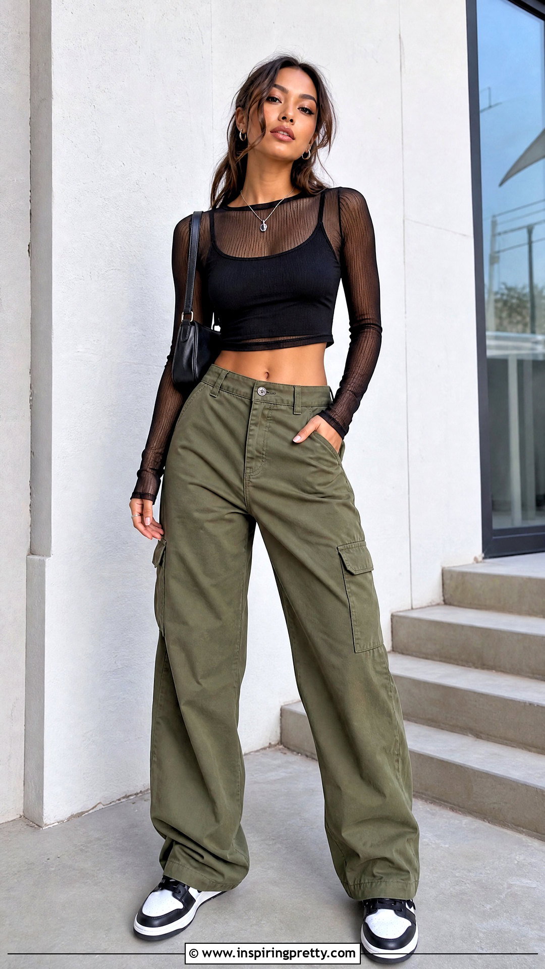 Mesh Overlay DIY Crop Top - 50 crop top diy ideas