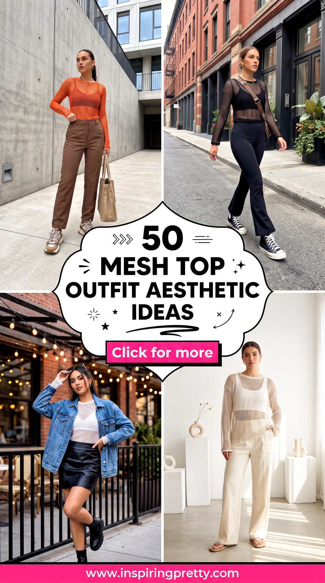 50 Mesh Top Outfit Aesthetic Ideas Trendy Summer Looks - 50 Mesh Top Outfit Aesthetic Ideas: Trendy Summer Looks
