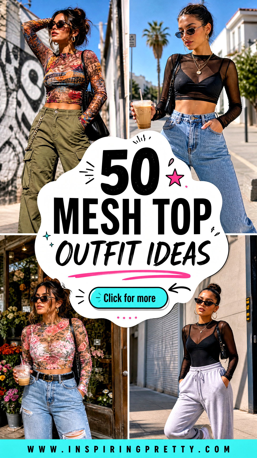 50 Mesh Top Outfit Ideas Chic Sheer Looks for Summer Style - 50 Mesh Top Outfit Ideas: Chic Sheer Looks for Summer Style