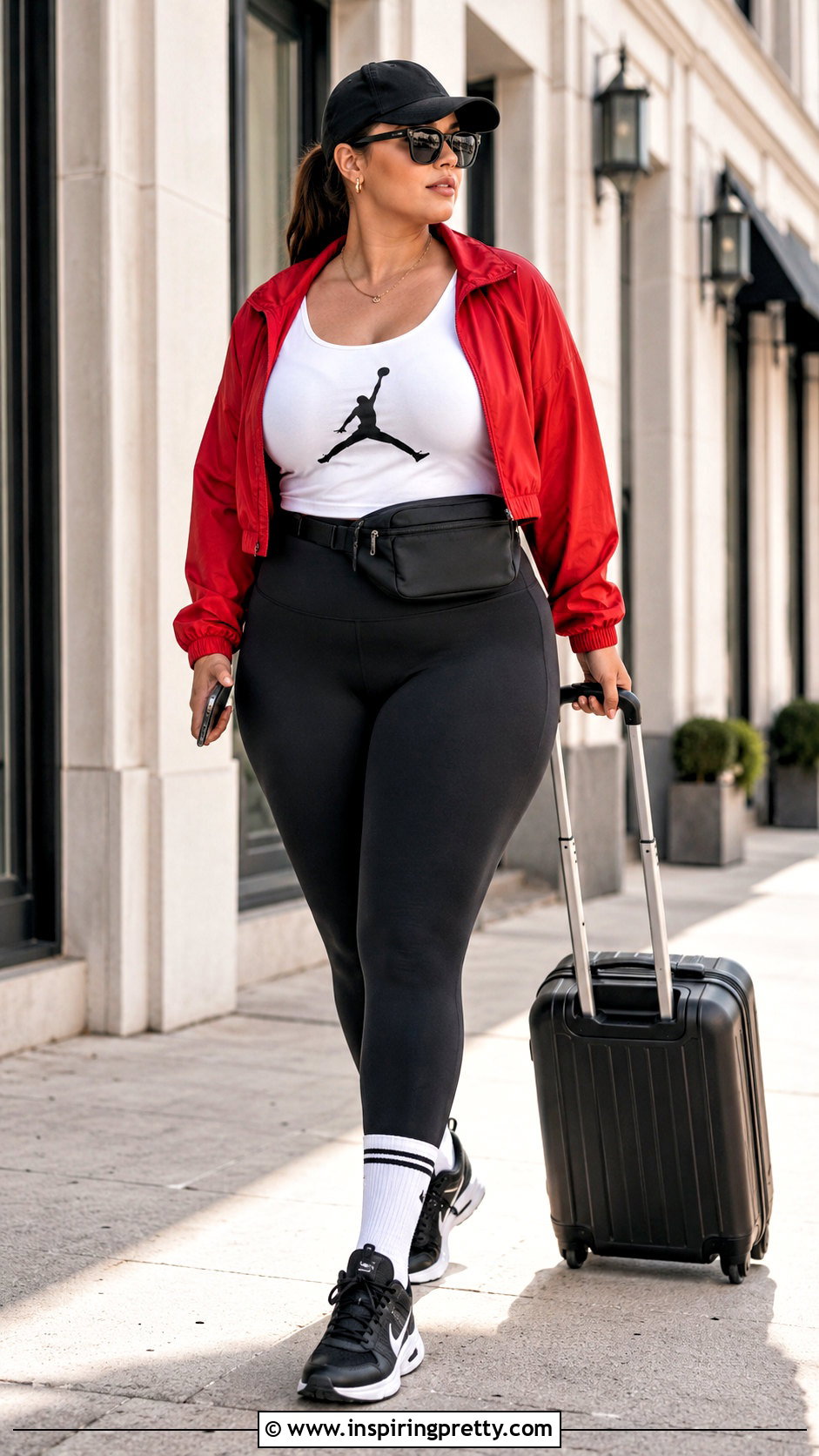 Michael Jordan Tank Top With Black Leggings - 20 michael jordan tank top outfit ideas