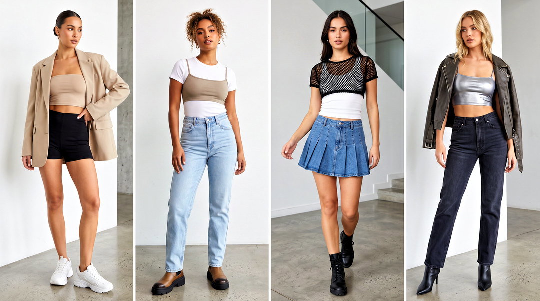 25 Micro Mini Tops Outfit Ideas for Bold Night-Out Style
