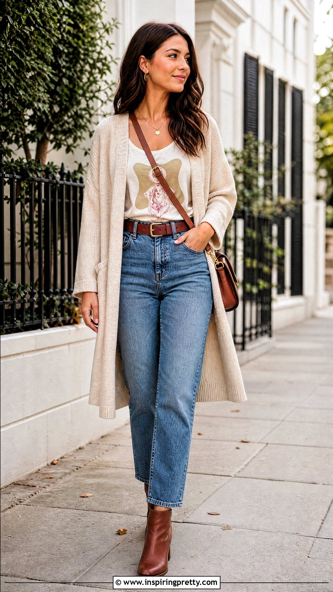 Miller High Life Tank Top With Long Cardigan And Jeans - 20 Miller High Life Tank Top outfit ideas