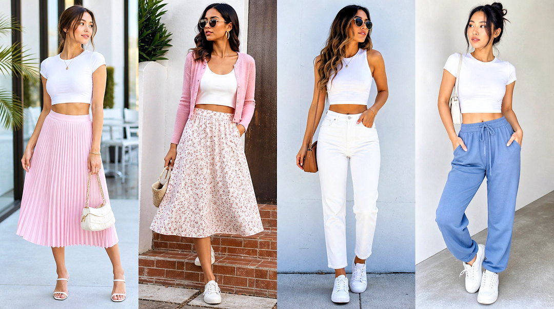 50 Mini Crop Top Outfit Ideas: Cute Summer Looks for Every Style