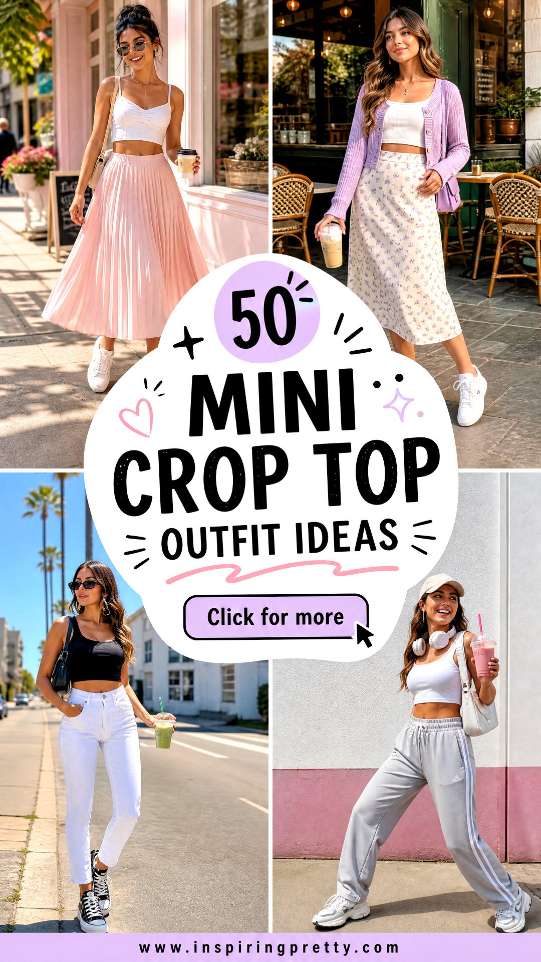 50 Mini Crop Top Outfit Ideas Cute Summer Looks for Every Style - 50 Mini Crop Top Outfit Ideas: Cute Summer Looks for Every Style