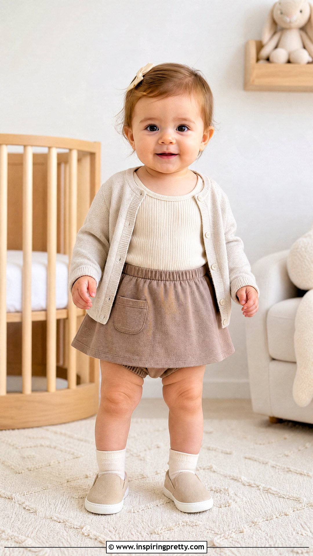 Minimal Baby Skirt Top Set - 50 baby skirt top designs