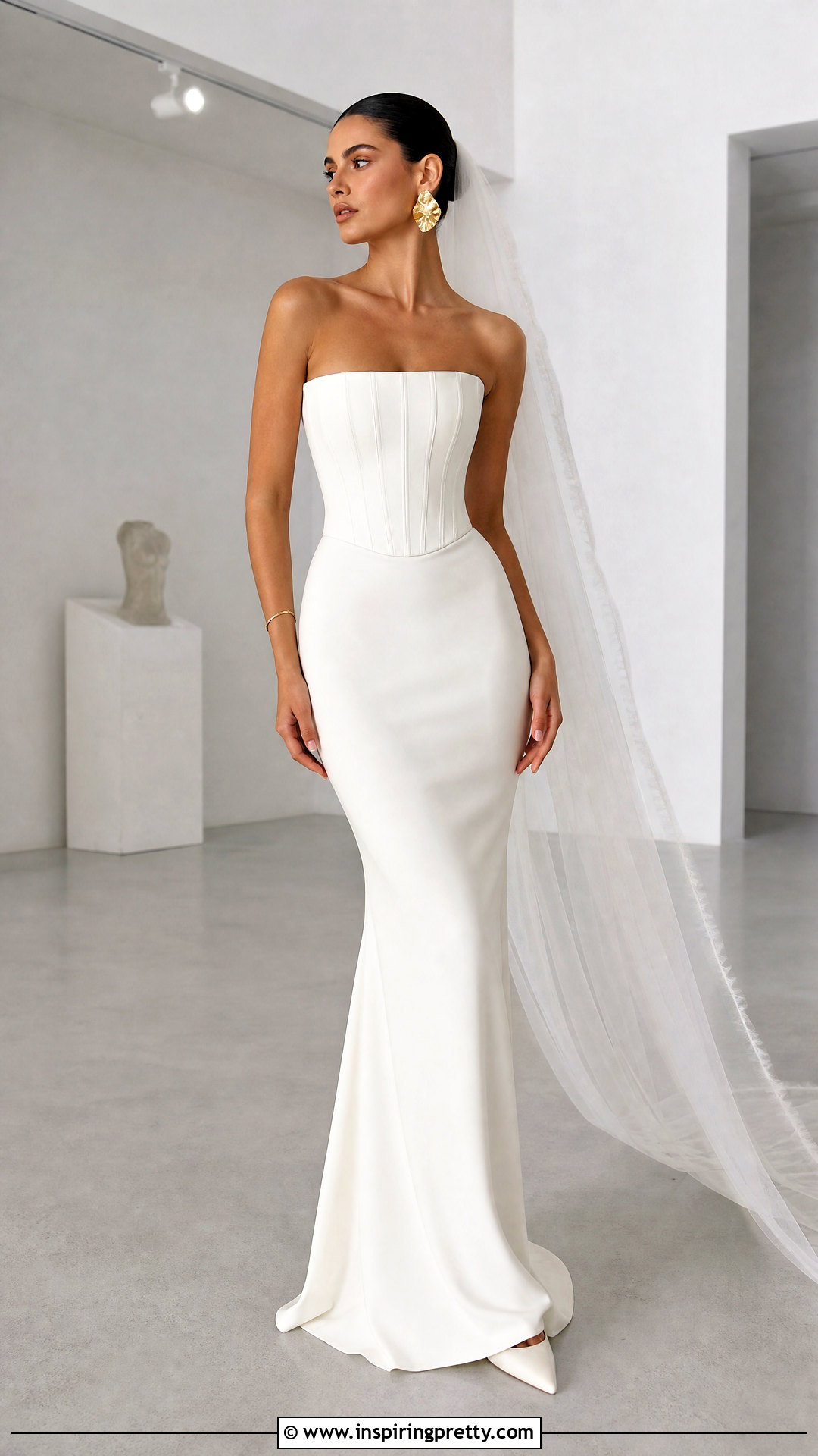 Minimalist Mermaid Wedding Dress With Corset Top - 25 Mermaid Wedding Dress With Corset Top outfit ideas