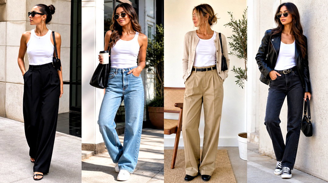 20 Minimalist White Tank Top Outfit Ideas for Easy Chic