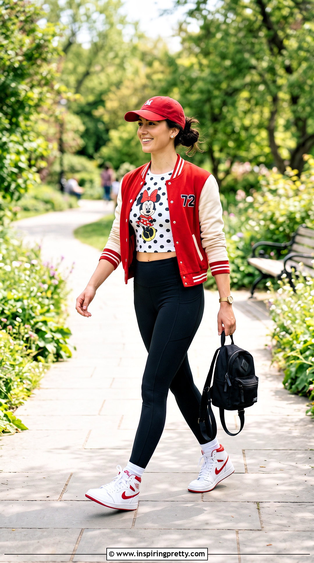 Minnie Mouse Crop Top With Leggings - 25 Minnie Mouse Crop Top outfit ideas