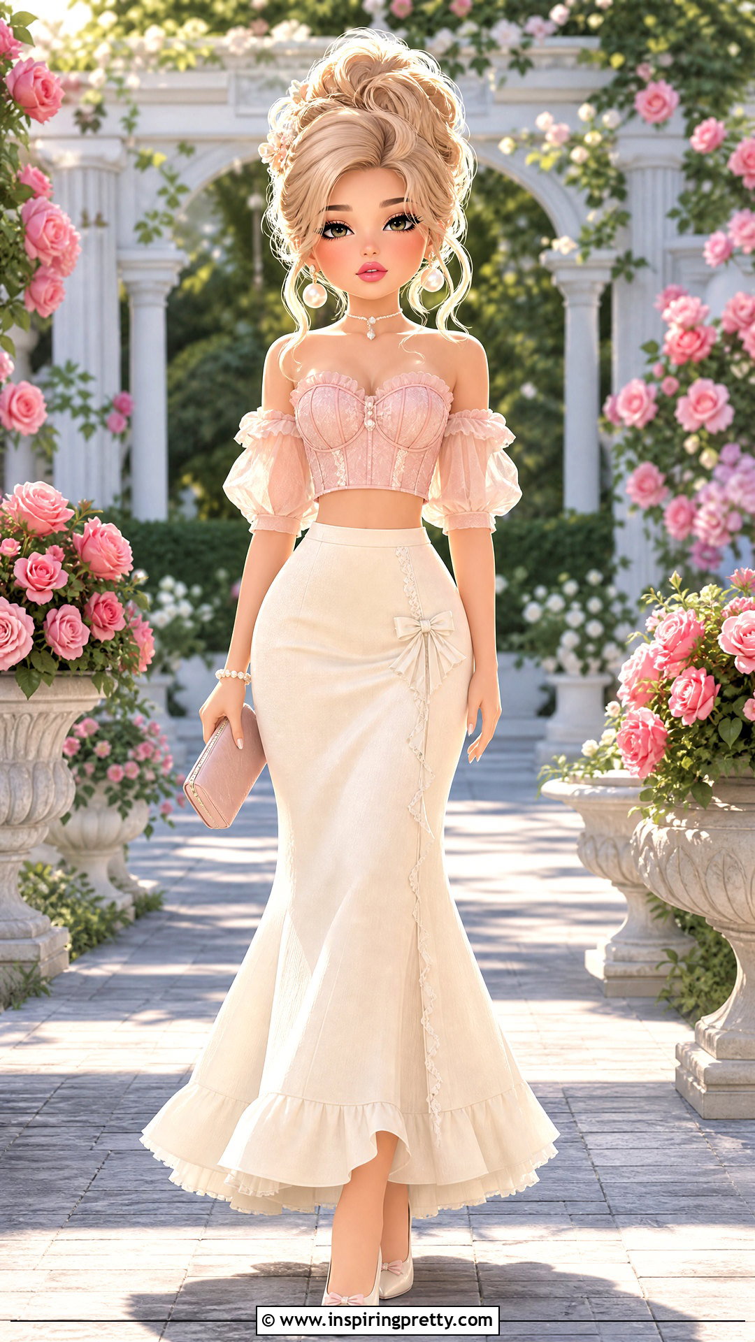 Miss Lady Rose Crop Top Outfit - how to make a crop top in royale high (20 ways)