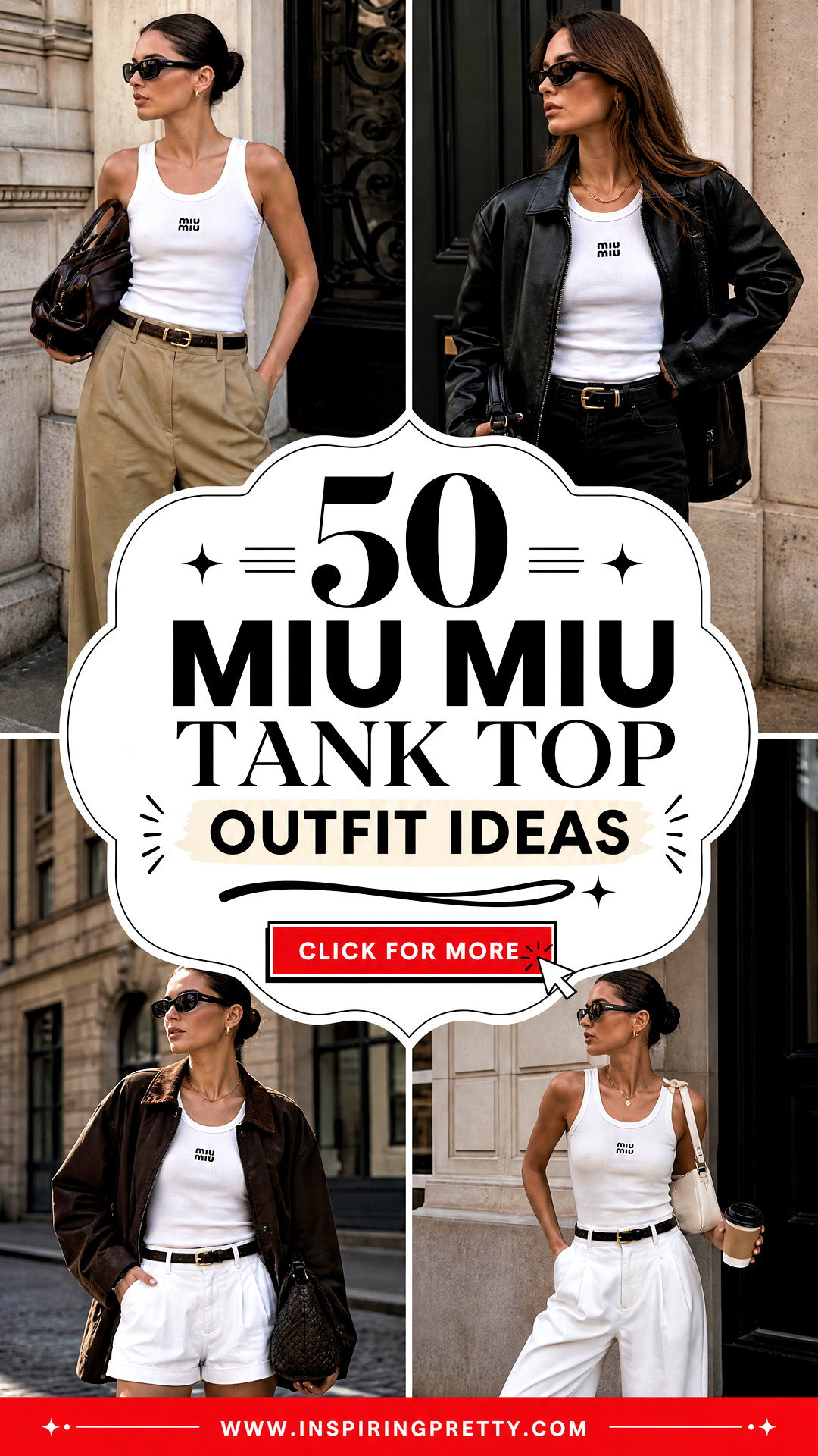 50 Miu Miu Tank Top Outfit Ideas Luxe Designer Looks to Try - 50 Miu Miu Tank Top Outfit Ideas: Luxe Designer Looks to Try