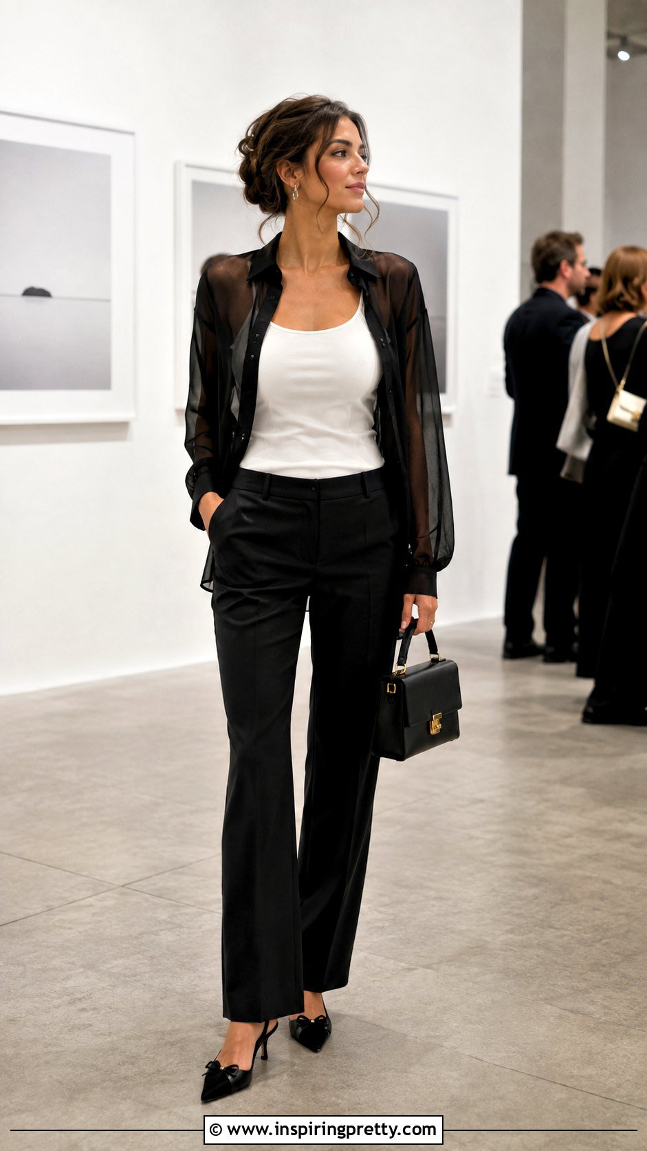 Miu Miu Tank Top With Sheer Blouse - 50 miu miu tank top outfit ideas