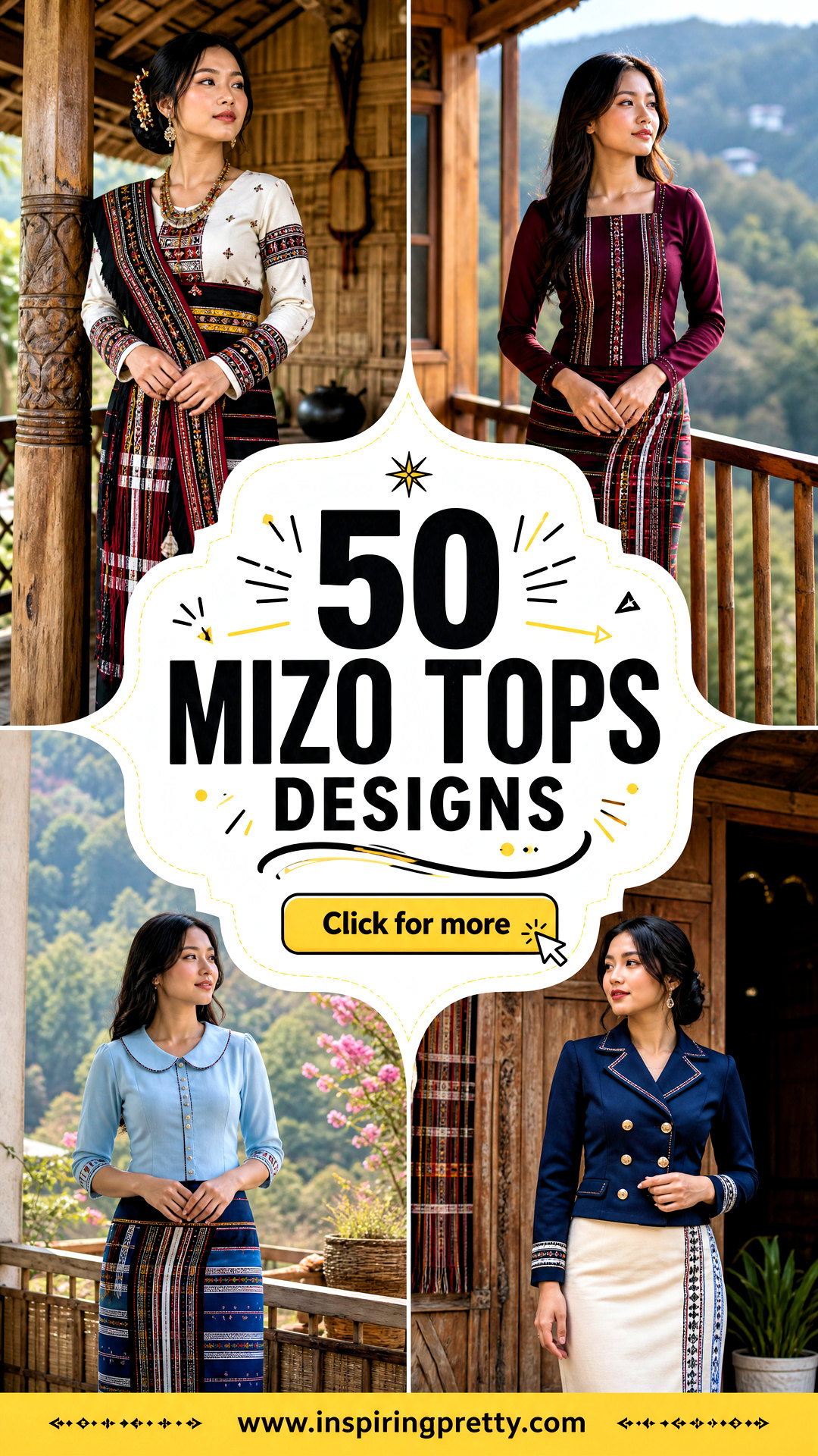 50 Mizo Tops Designs Beautiful Heritage Styles to Inspire - 50 Mizo Tops Designs: Beautiful Heritage Styles to Inspire