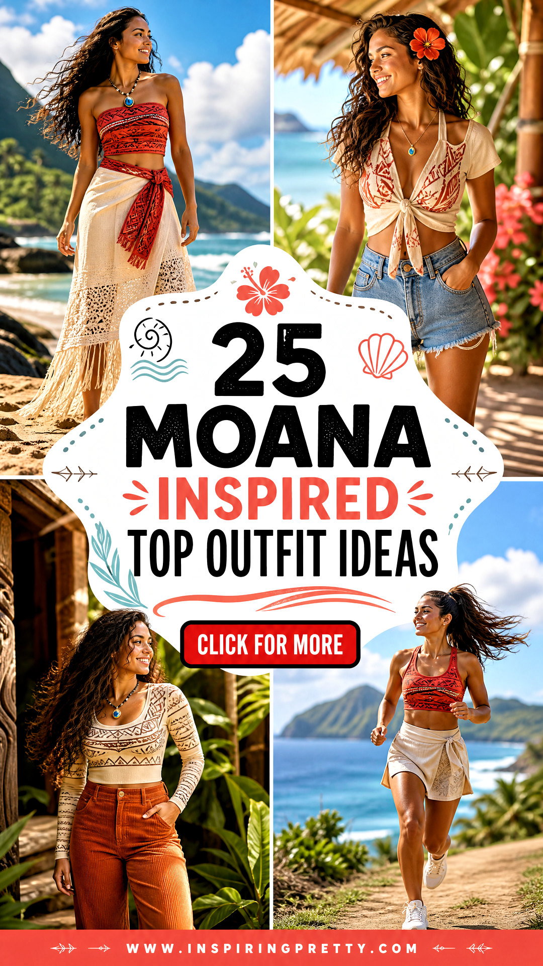 25 Moana Inspired Top Outfit Ideas for Adventurous Style - 25 Moana Inspired Top Outfit Ideas for Adventurous Style