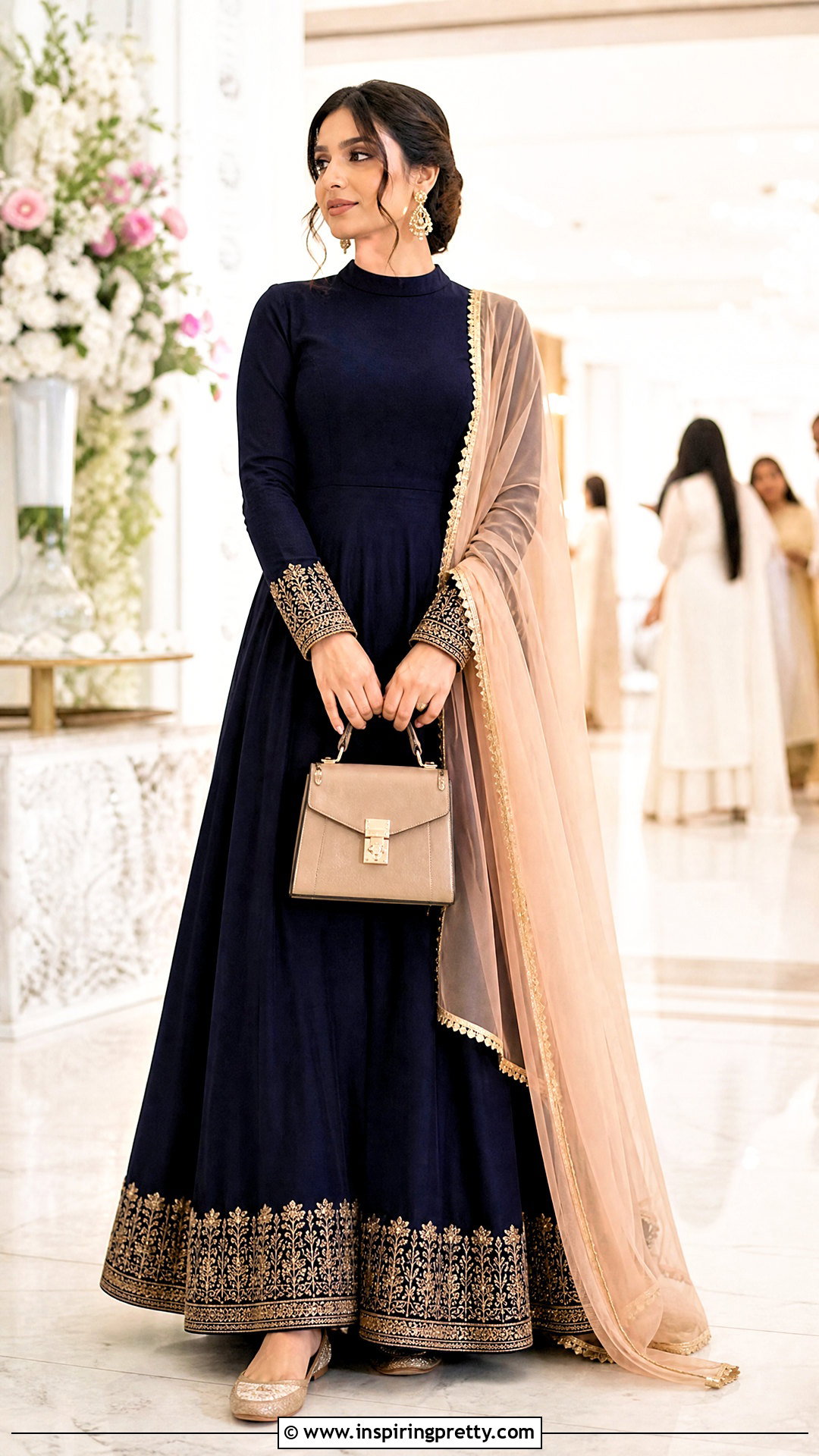 Modest Ethnic Skirt And Long Sleeve Top Outfit - 50 ethnic skirt and top outfit ideas