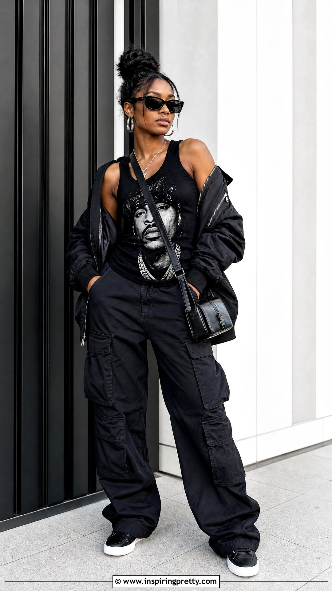 Monochrome Duke Dennis Tank Top Outfit - 25 Duke Dennis Tank Tops