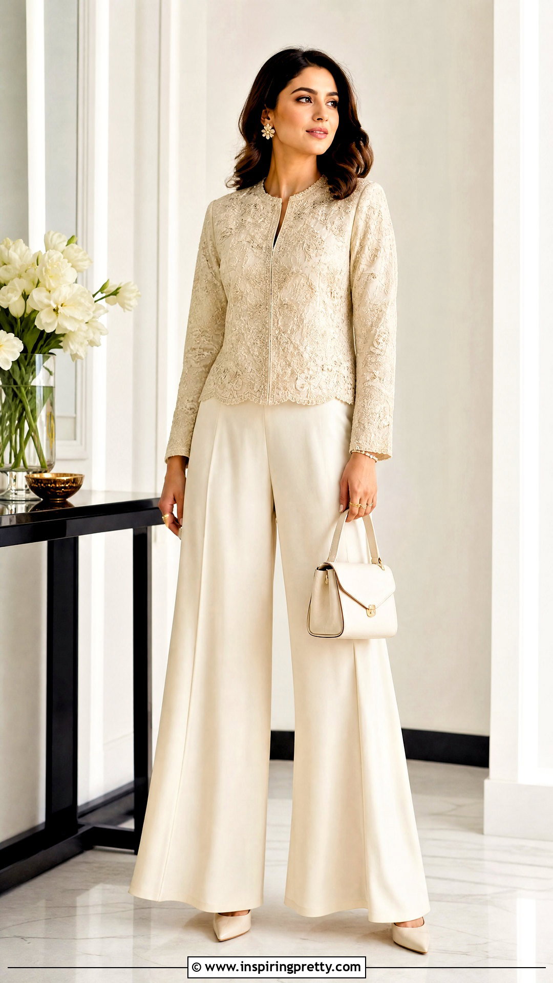 Monochrome Top With Plazo - 50 plazo top designs