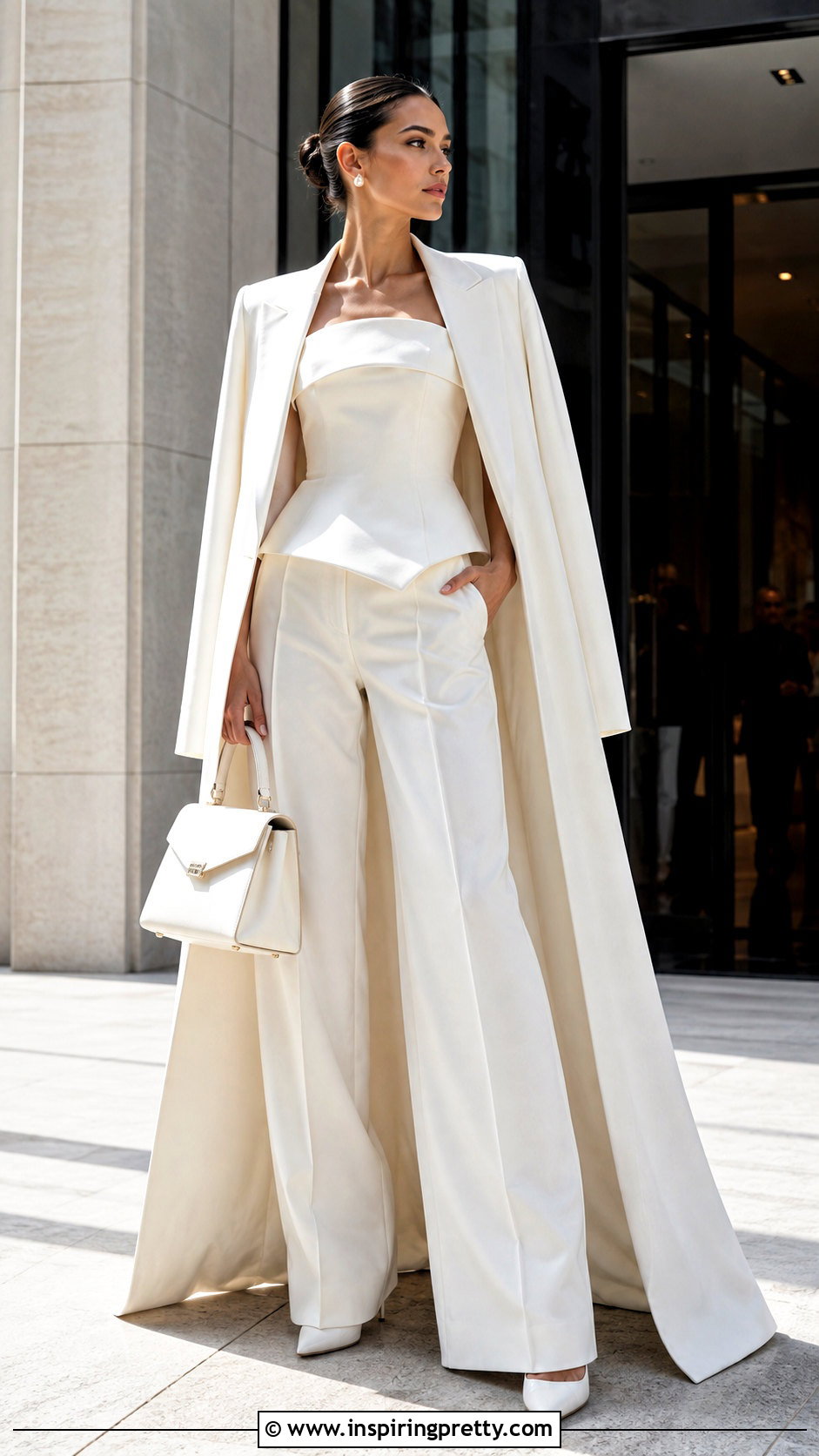 Monochrome White Couture Outfit - 50 top couture ideas