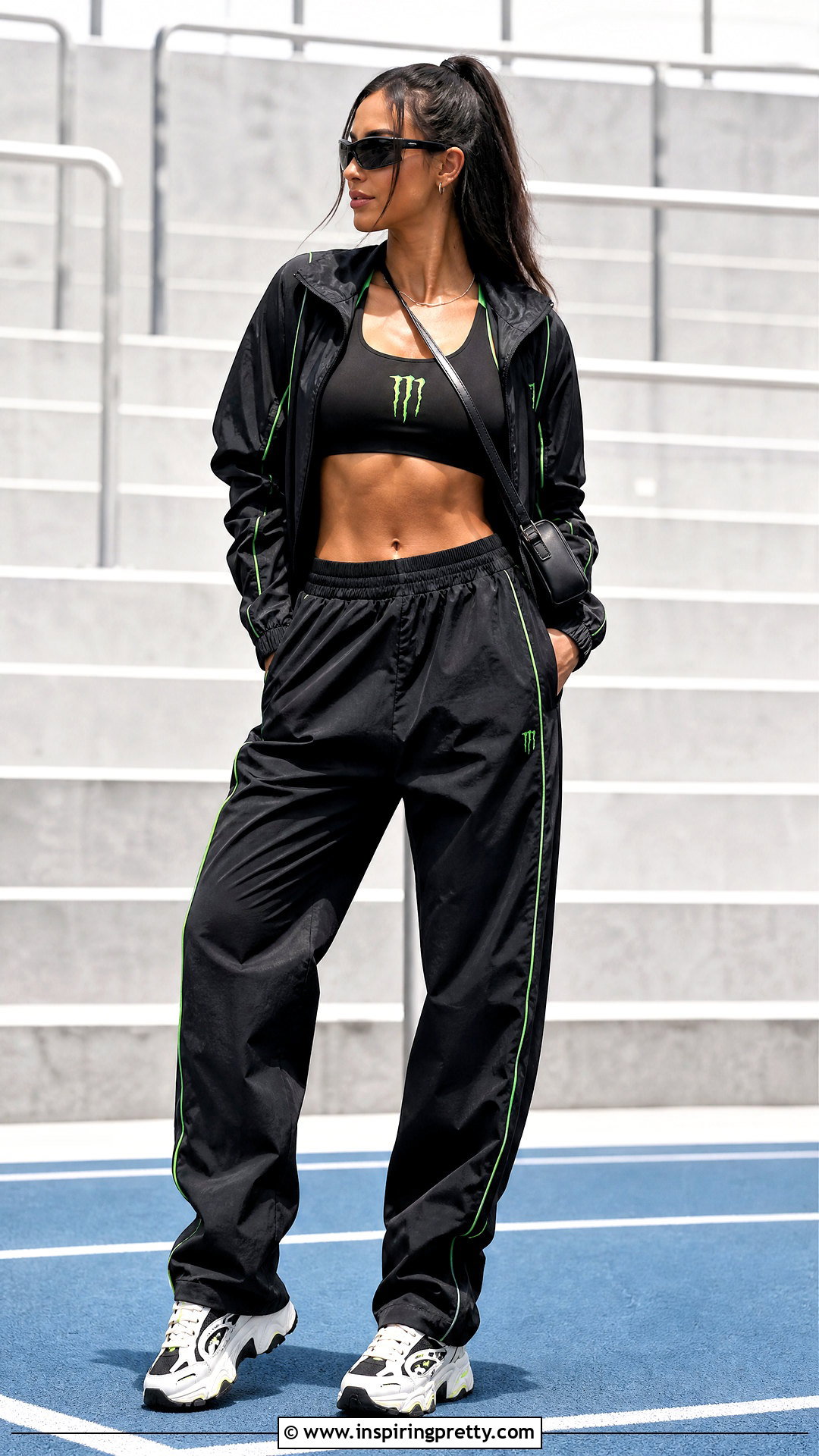 Monster Energy Crop Top With Track Pants - 25 Monster Energy Crop Top outfit ideas