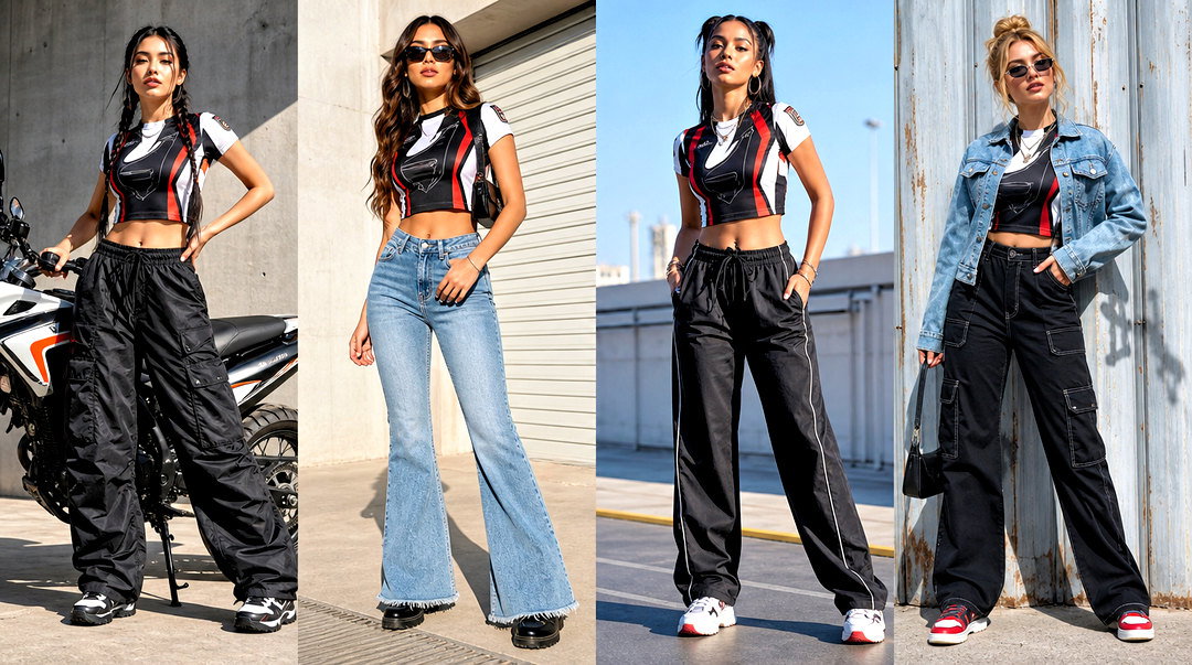 25 Motorcycle Crop Top Outfit Ideas for Edgy Biker Style