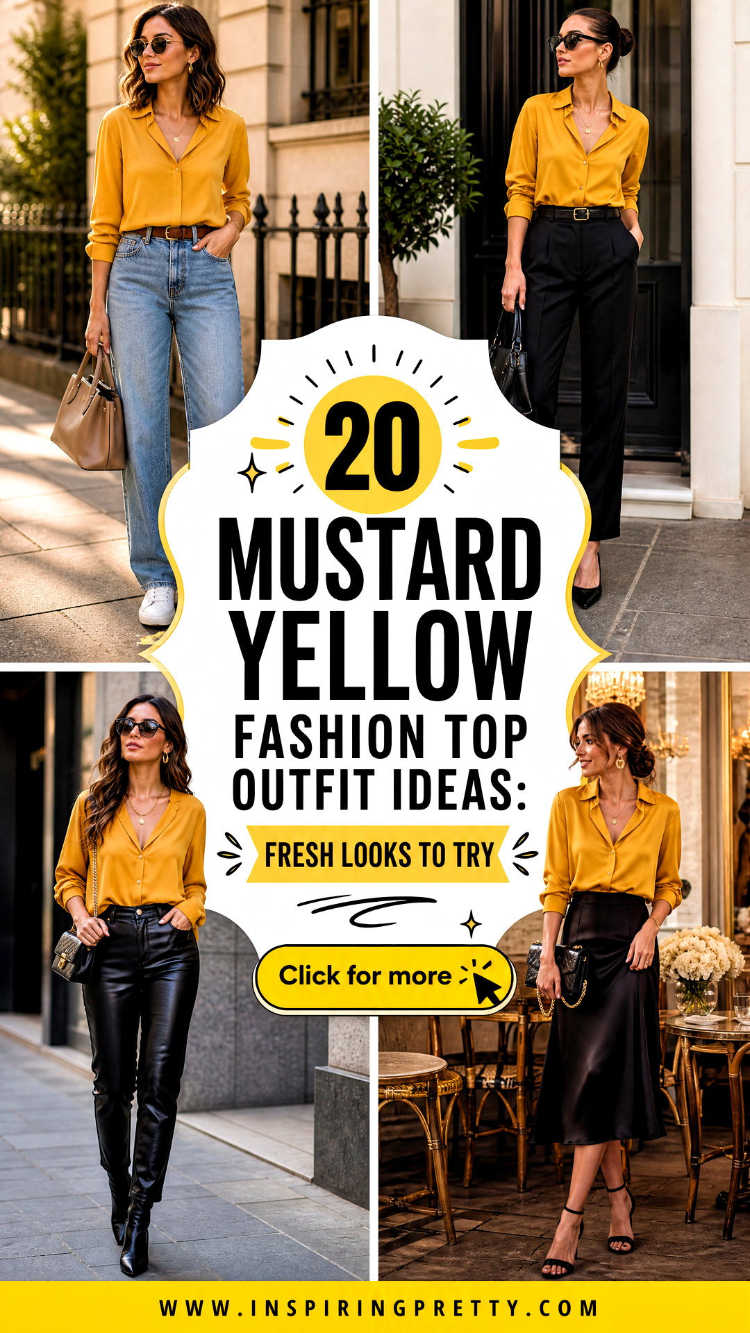 20 Mustard Yellow Fashion Top Outfit Ideas Fresh Looks to Try - 20 Mustard Yellow Fashion Top Outfit Ideas: Fresh Looks to Try