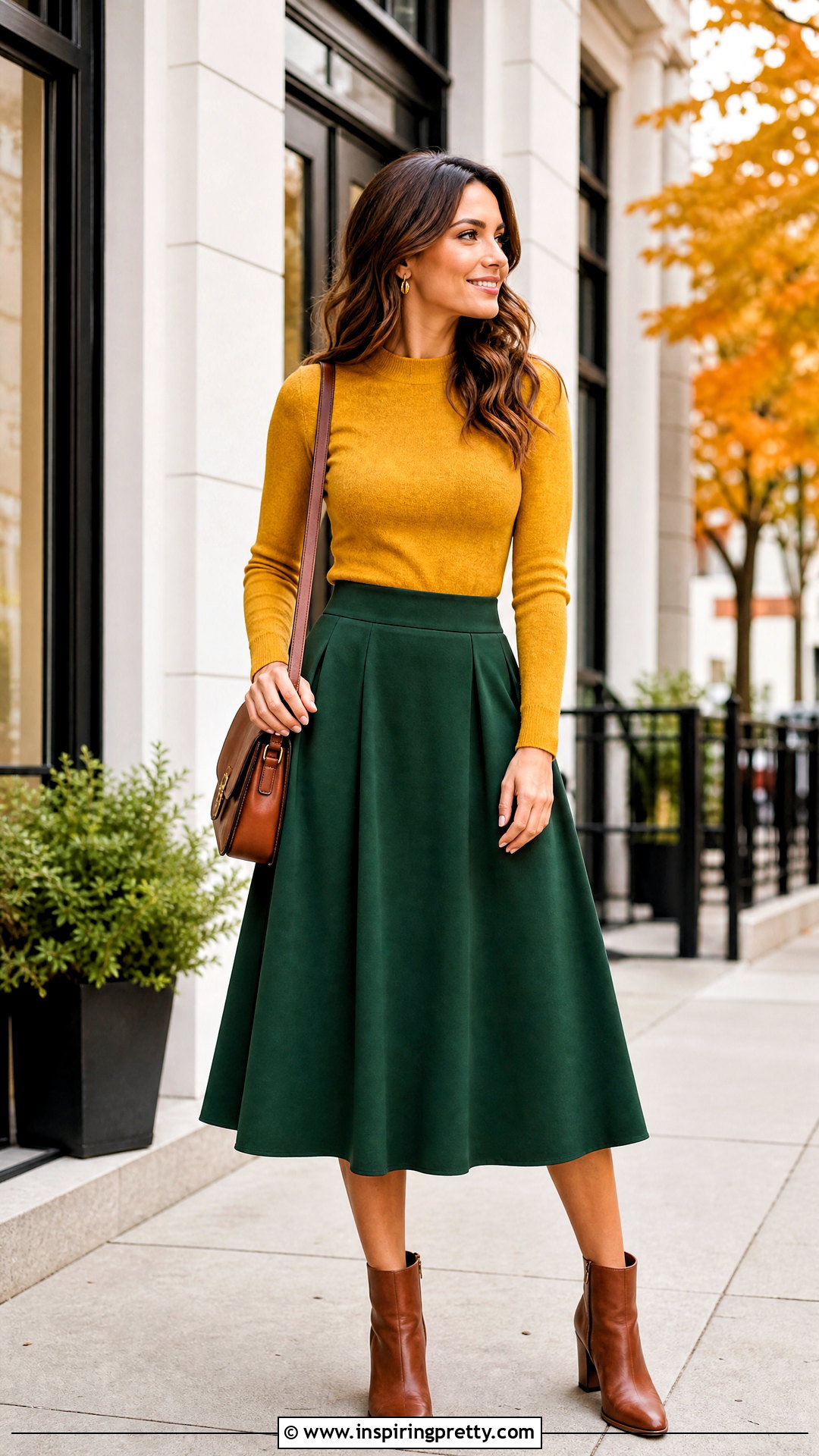 Mustard Yellow Top With Green Skirt - What Color Top Goes With Green Skirt (20 Ways)