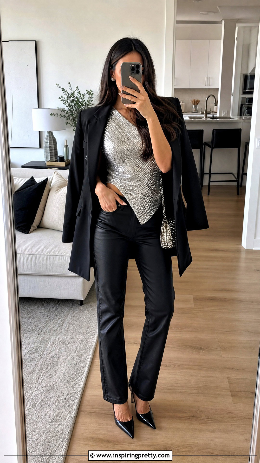 New Years Eve Silver Top Outfit - 20 New Years Eve Outfit Tops