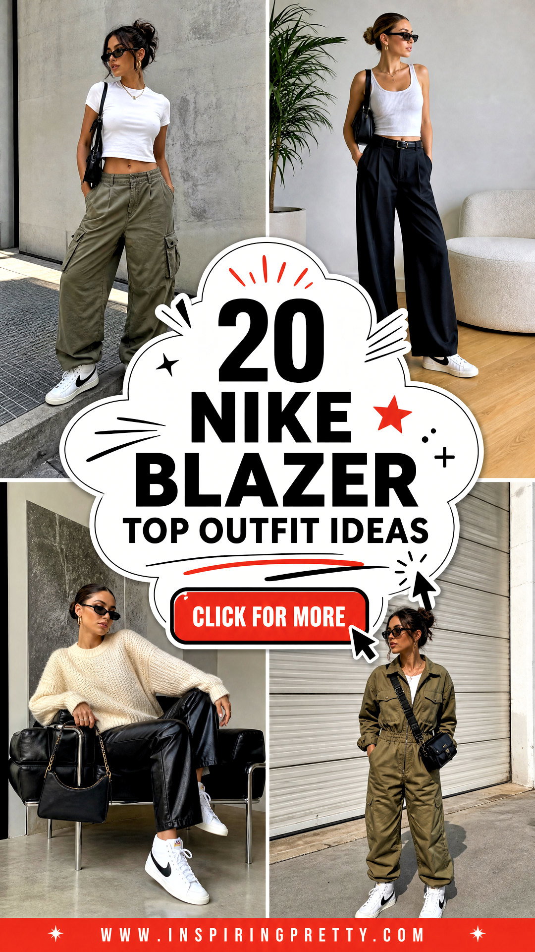 20 Nike Blazer Top Outfit Ideas for Cool Streetwear Looks - 20 Nike Blazer Top Outfit Ideas for Cool Streetwear Looks
