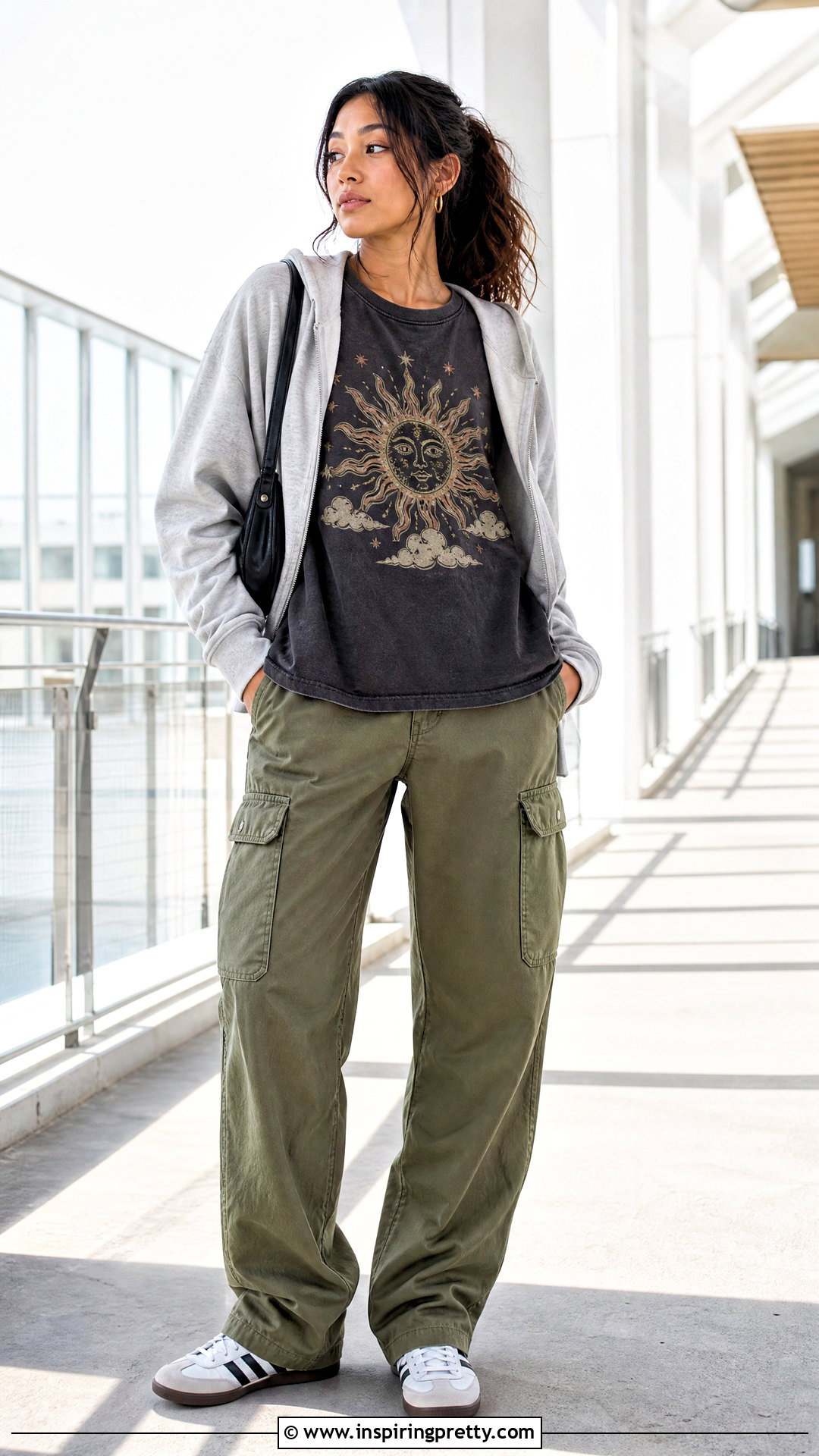 No Boundaries Graphic Tee With Cargo Pants - 20 no boundaries tops outfit ideas