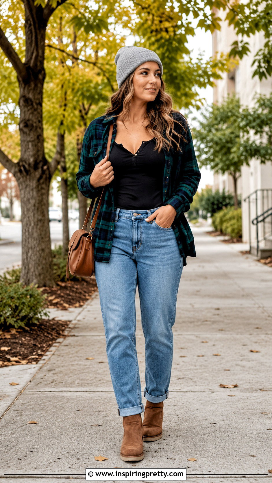 Nursing Cami Top With Soft Flannel And Jeans - 20 Nursing Cami Top outfit ideas
