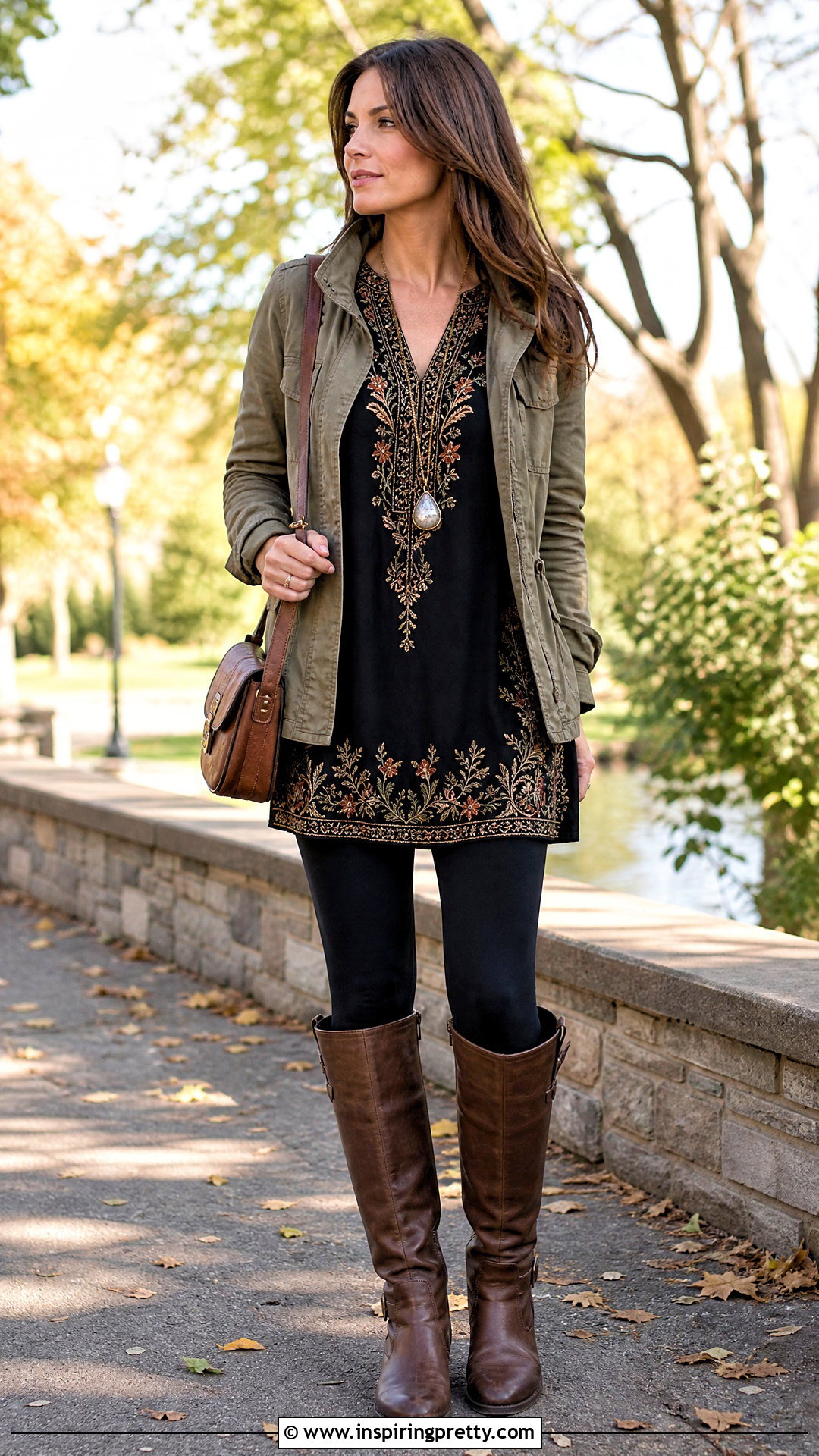 Odille Tunic Top With Leggings And Boots - 20 odille top outfit ideas