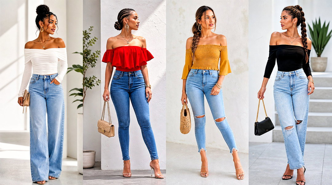 50 Off Shoulder Top Hairstyle Ideas for Flawless Party Looks