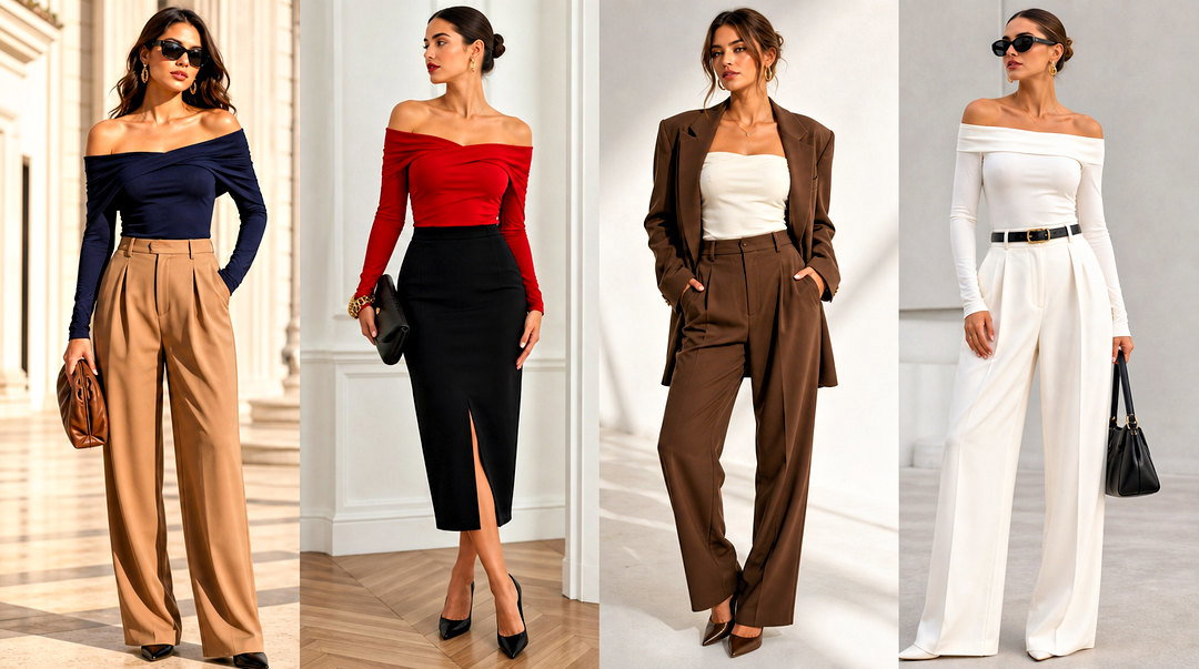 20 Off-the-Shoulder Top Fall Fashion Outfit Ideas to Try