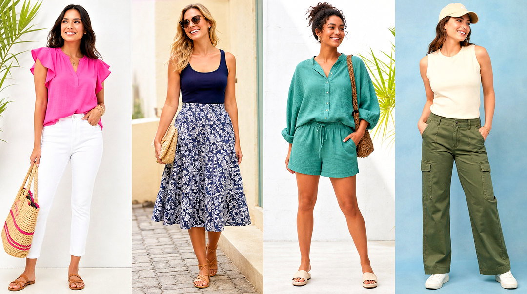 25 Old Navy Summer Tops Outfit Ideas for Easy Warm Days