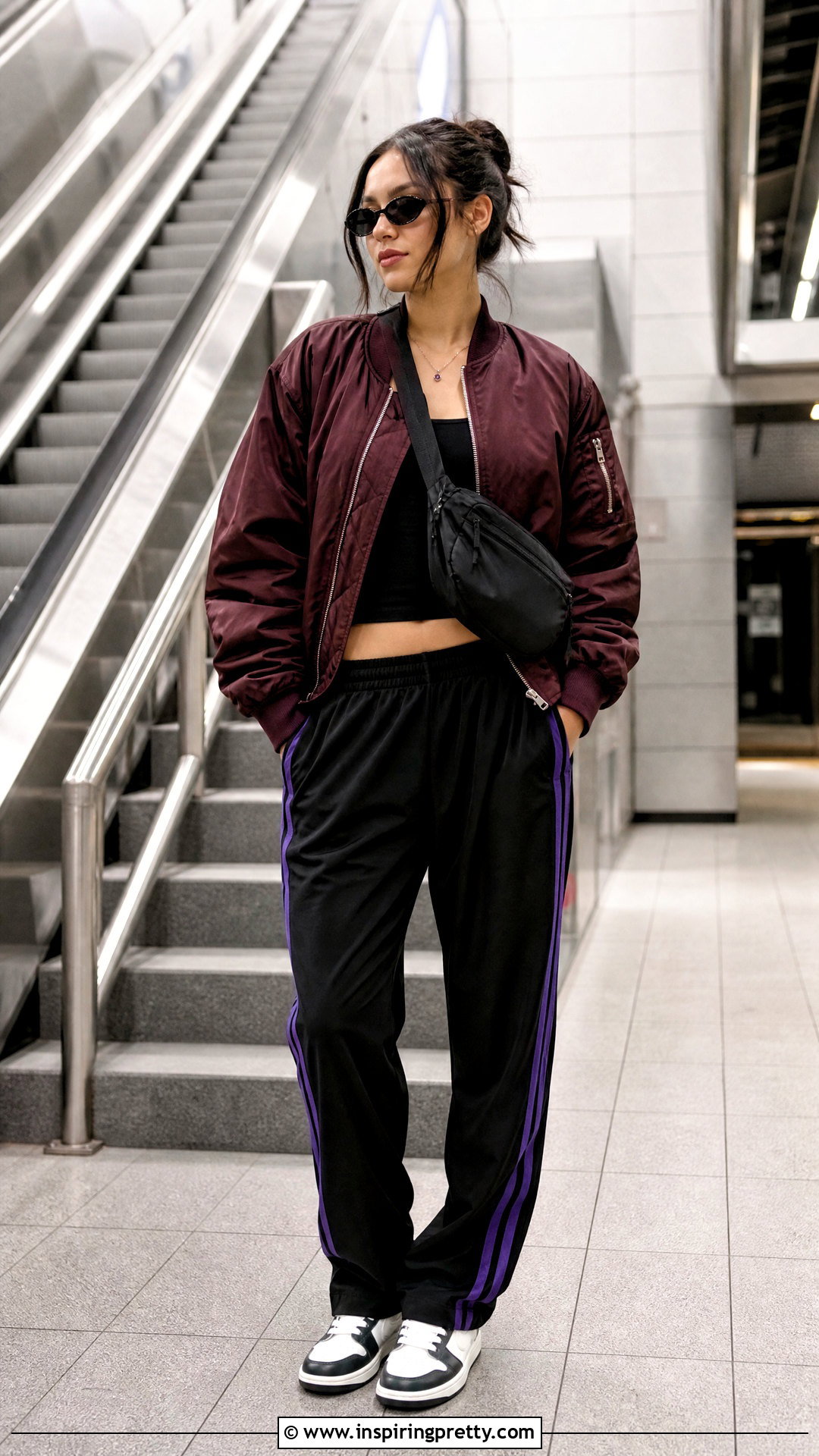 Olivia Rodrigo Black Tank Top With Track Pants - 20 Black Tank Top With Olivia Rodrigo Design outfit ideas