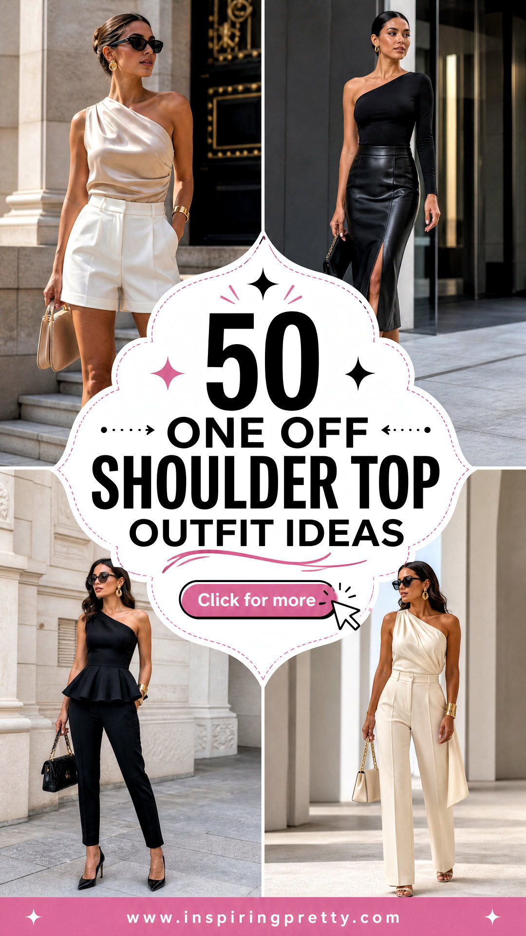 50 One Off Shoulder Top Outfit Ideas for Modern Chic Style - 50 One Off Shoulder Top Outfit Ideas for Modern Chic Style