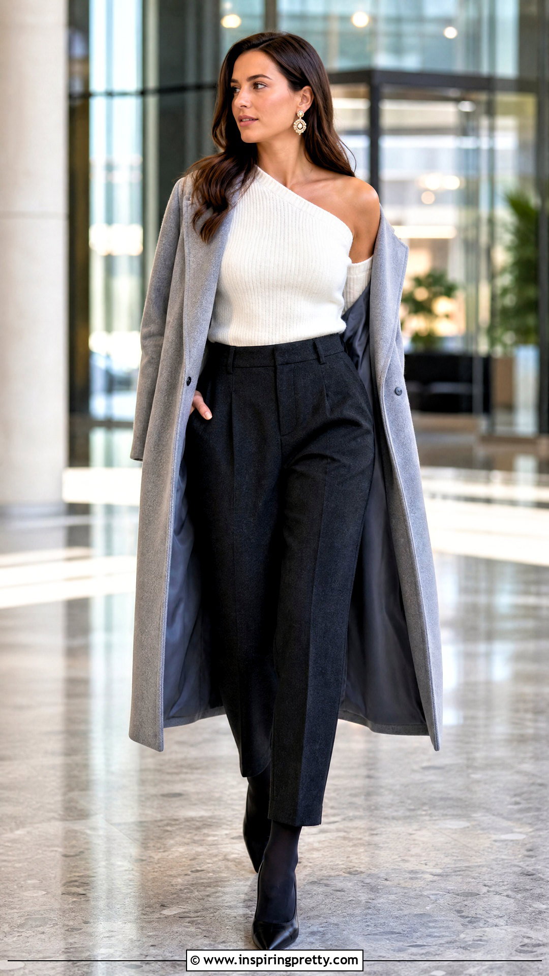 One Sleeve Top Winter Outfit - 50 One Sleeve Top Outfit ideas