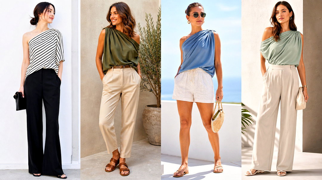 20 One Yard Minimalist Top Outfit Ideas for Simple Style
