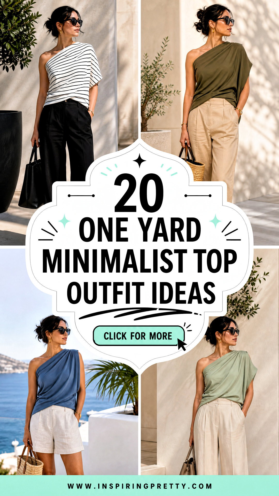20 One Yard Minimalist Top Outfit Ideas for Simple Style - 20 One Yard Minimalist Top Outfit Ideas for Simple Style