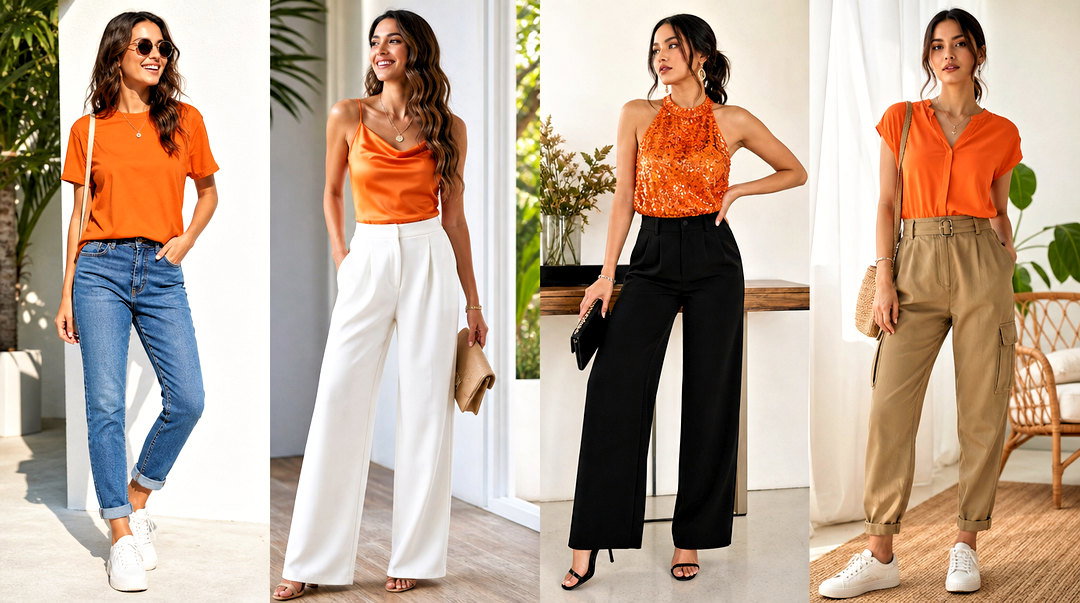50 Orange Top Outfit Ideas for Bold, Wearable Everyday Style