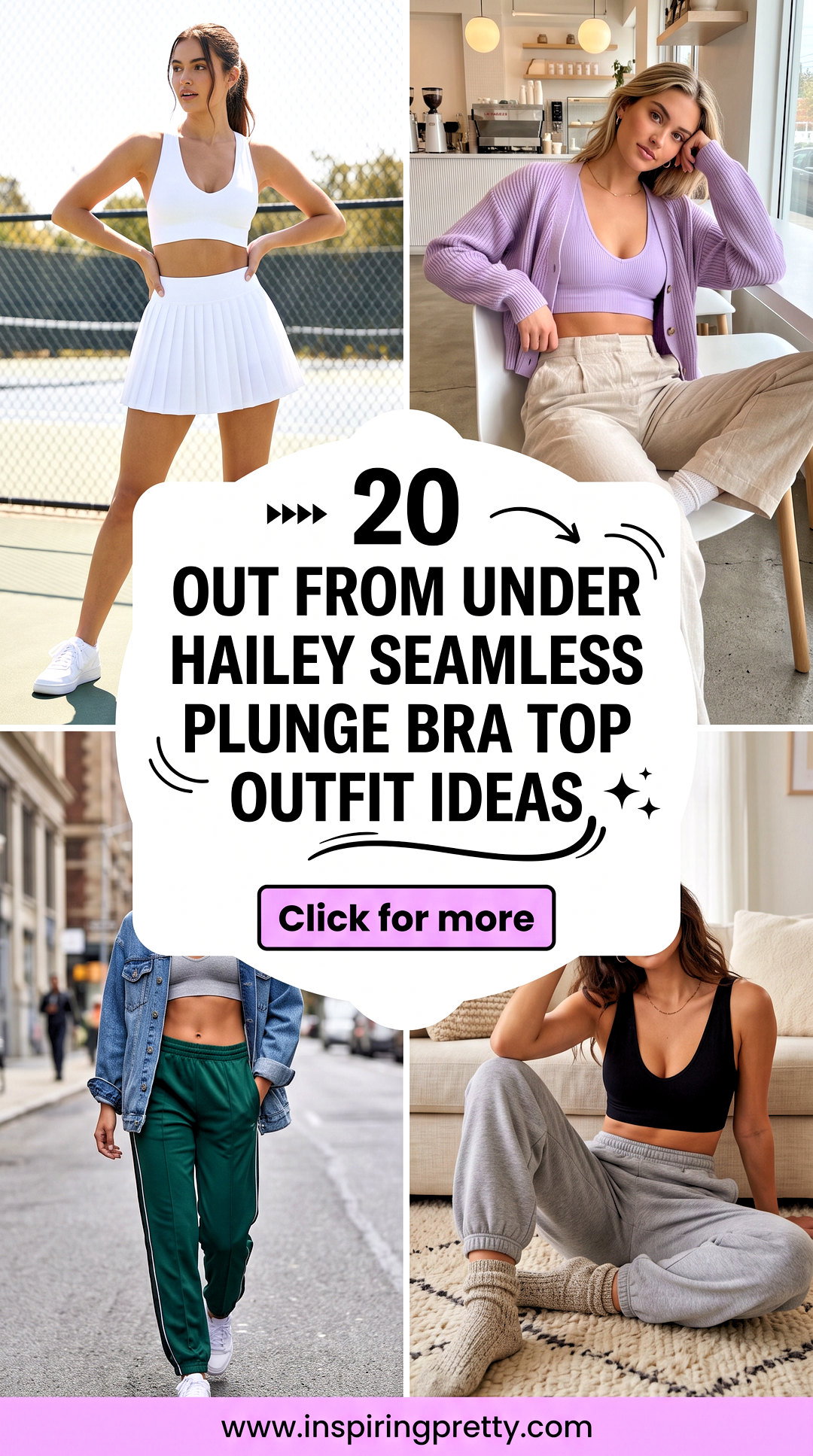 20 Out From Under Hailey Seamless Plunge Bra Top Outfit Ideas - 20 Out From Under Hailey Seamless Plunge Bra Top Outfit Ideas