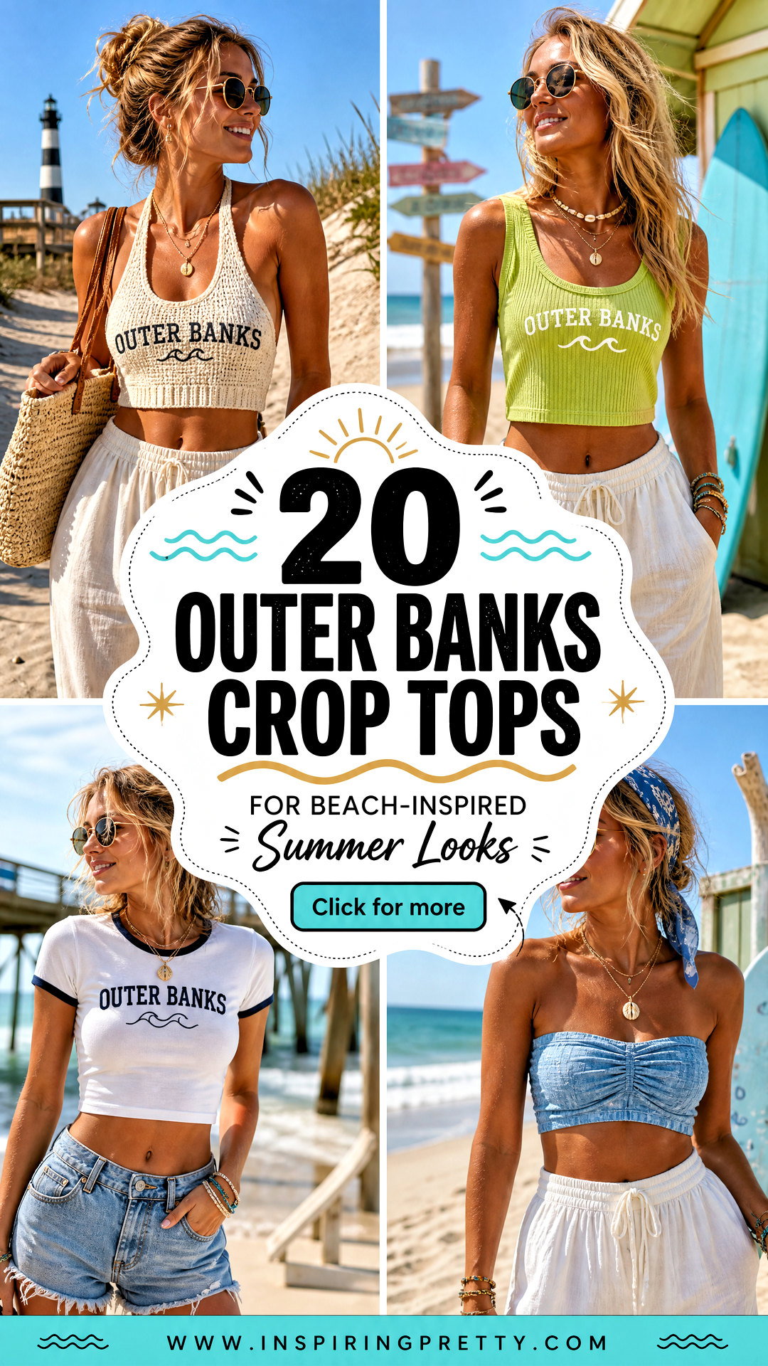 20 Outer Banks Crop Tops for Beach-Inspired Summer Looks - 20 Outer Banks Crop Tops for Beach-Inspired Summer Looks