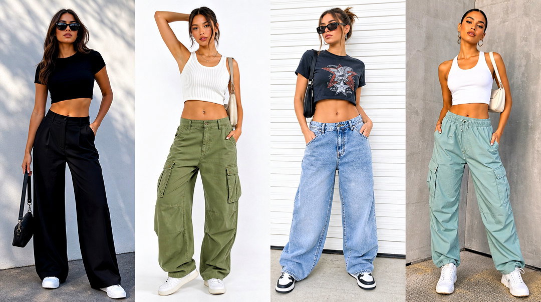50 Outfits Con Crop Tops for Fresh Street-Style Looks to Try