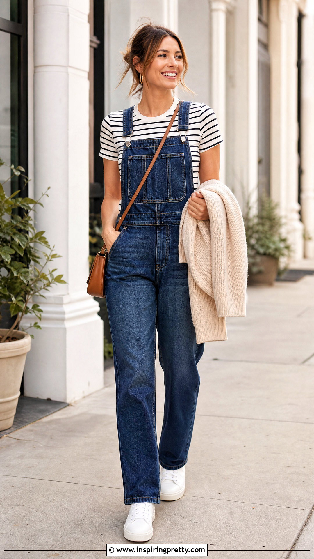 Overalls and Fitted Tee Outfit - 50 top names clothes