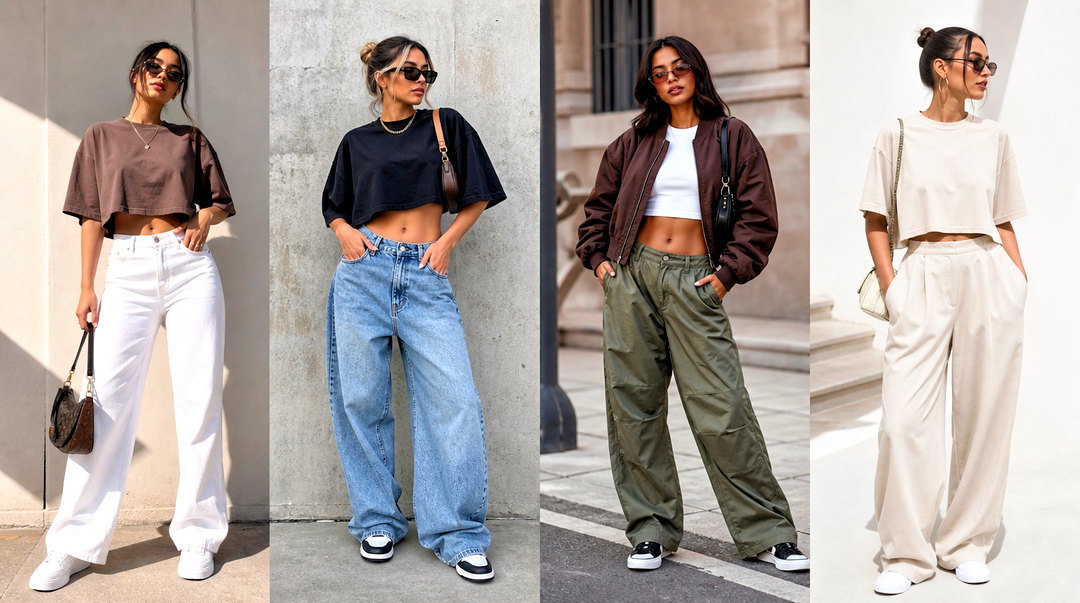 50 Oversized Crop Top Outfit Ideas for Effortless Street Style