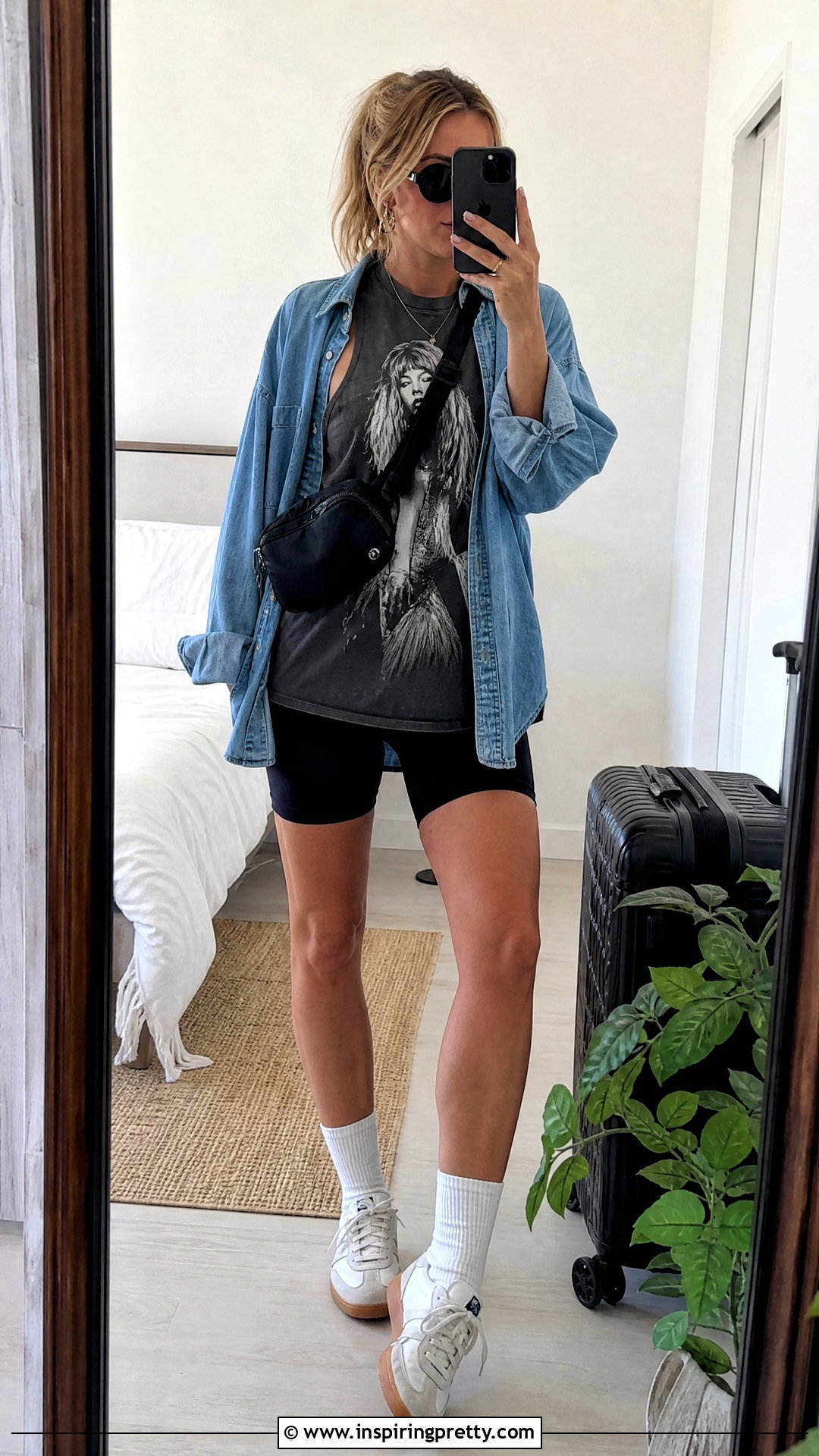 Oversized Stevie Nicks Tank Top With Biker Shorts - 20 stevie nicks tank tops